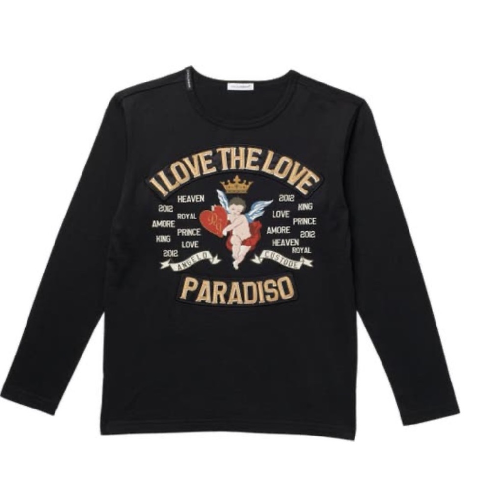DOLCE and GABANA long selves T-shirt